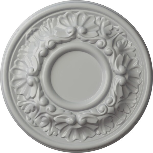 Ekena Millwork Odessa Ceiling Medallion (Fits Canopies up to 2 1/2"), Hand-Painted Frost, 7 1/2"OD x 1 1/8"P CM07ODFRF - main